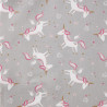 Printed Jersey LICORNE Pale Gray / Gold22